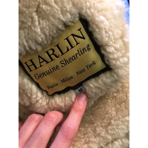 Genuine Sheepskin Bomber Jacket - Picture 7 of 16